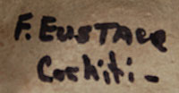 Felicita Eustace (1927 – ) signature