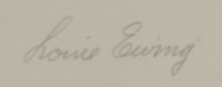 Louie Ewing (1908-1983) signature