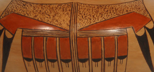 Close up view
