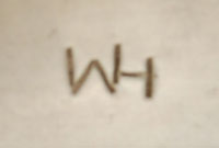 Winfield Humeyestewa (ca 1953 - ) hallmark - signature