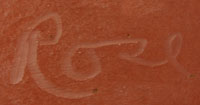 Rose Gonzales (1900-1989) signature