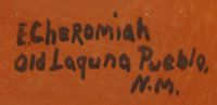 Evelyn Cheromiah (1928-2013) signature