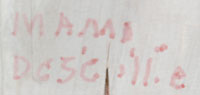 Mamie Deschillie (1920 - ) signature