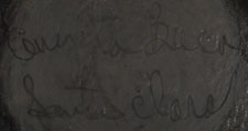 Angela Baca (1927-2014) signature