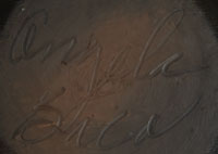 Angela Baca (1927-2014) signature