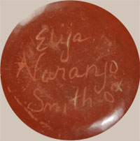 Artist Signature - Elya Naranjo Smith of Santa Clara Pueblo