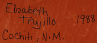 Elizabeth Trujillo (b.1949) signature