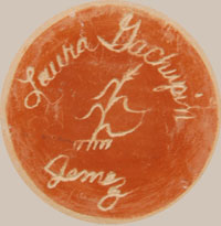 Laura Gachupin (1954- ) signature - hallmark