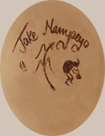 Early Artist Signature - Jacob Myron Koopee (1970-2011) Jake Nampeyo