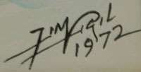 Artist Signature - Tim Vigil (? - 1972) Ku Se Peen - Rocky Mountain