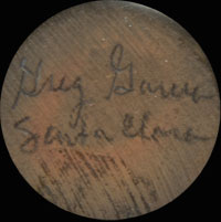 Greg Garcia (1961 - ) signature