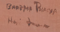 Barbara Polacca - artist signature 