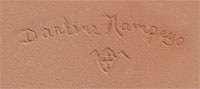 Darlene James Nampeyo (1956-2012) signature