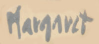 Margaret Gutierrez (1936-present) signature