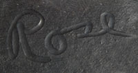 Rose Gonzales (1900-1989) signature