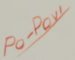 Artist Signature - Popovi Da (1923-1971) Red Fox