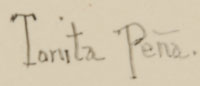 Artist Signature - Tonita Vigil Peña (1893-1949) Quah Ah