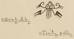 Artist Signature - Tonita Vigil Peña (1893-1949) Quah Ah