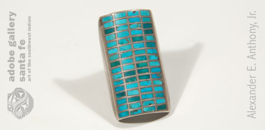 Alternate view of this Turquoise Ring.
