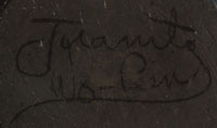 Juanita Wo-peen Gonzales (1909-1988) signature