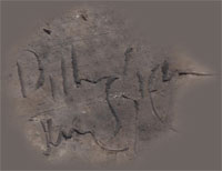 Rick Dillingham (1952-1994) signature