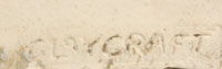 Claycraft Potteries imprint - hallmark
