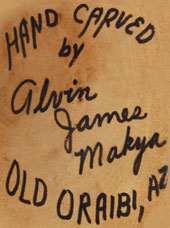 Alvin James Mayka (1936-ca.2003) signature