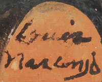 Louis Naranjo (1932-1997) signature