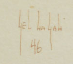 Artist Signature - Charlie Lee (1926-2003) Hush Ka Yel Ha Yah (Warrior Who Came Out)