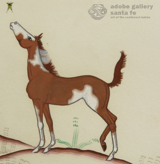 Close up view of the Colt.