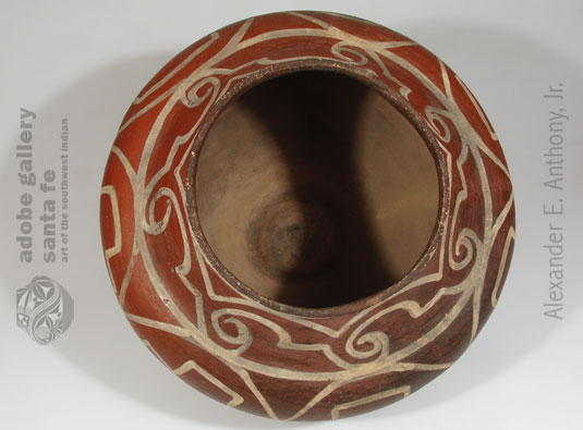 Alternate Top View of this Zuni Jar.