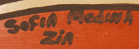 Sofia Pino Medina (1932 - 2010) signature