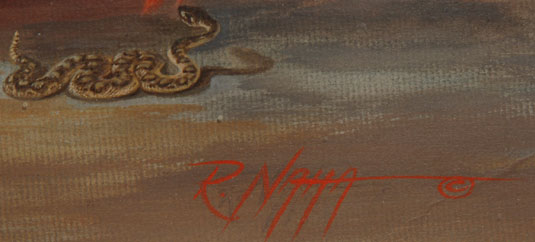 Raymond Naha (1933-1975) signature