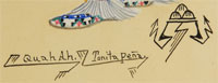 Artist Signature - Tonita Vigil Peña (1893-1949) Quah Ah