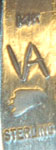 The bracelet is signed with Vidal Aragon’s bearpaw hallmark and initials VA. 