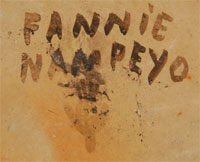 Fannie Polacca Nampeyo (1900-1987) signature - hallmark