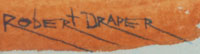 Robert Draper (1938-2000) signature