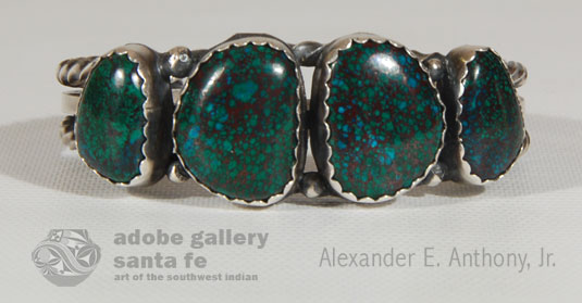 Alternate view of this Turquoise Bracelet.