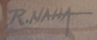 Raymond Naha (1933-1975) signature