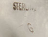 The ring has a hallmark of “G,” for which we have been unable to determine the identity.