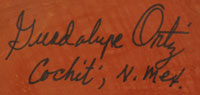 Guadalupe Ortiz (1929-2015) signature