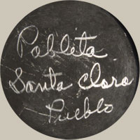 Pablita Chavarria (1914-1979) signature