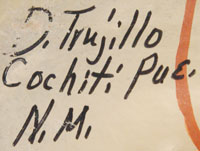 Dorothy Loretto Trujillo (1932 - 1999) signature