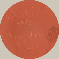 Alvin Curran (c.1953-1999) signature