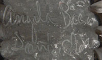 Angela Baca (1927-2014) signature