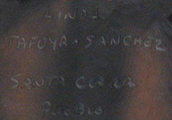 Linda Tafoya-Sanchez (1962 - ) signature