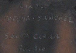 Linda Tafoya-Sanchez (1962 - ) signature