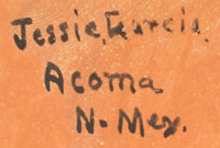 Jessie C. Garcia (1910-1999) signature