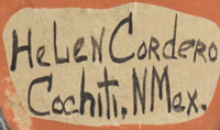 Helen Cordero (1915–1994) signature