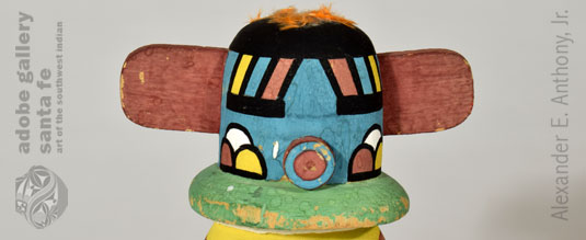 Close up view of this Kachina Doll.